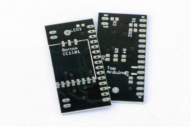 nanoCUL Adapter Board - für CC1101 433/868Mhz CUL Stick FHEM und Andere